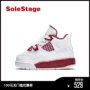 Air Jordan 4 AJ4 Joe 4 White Red Giày trẻ em Giày bóng rổ Giày thể thao 308500-106 - Giày dép trẻ em / Giầy trẻ giày siêu nhân