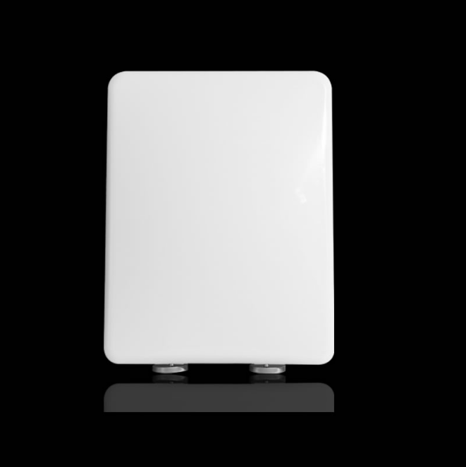 长450 宽350 MM通用加厚PP盖板方形抽水马桶盖家用老式坐便器盖