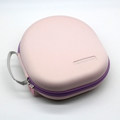 粉红色耳机收纳盒适用万魔HQ31倍思IFK 耳麦保护壳 T1声阔S1头戴式