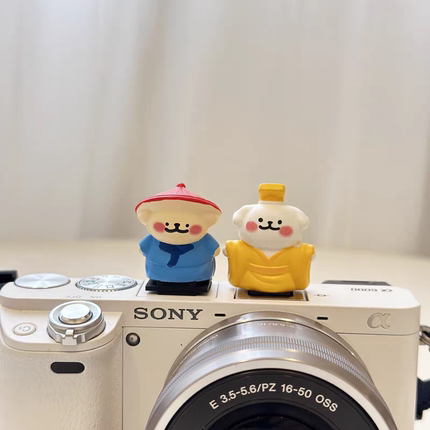 可爱小狗热靴盖 适用索尼ZVE10 尼康z502 佳能r50 富士xt30三代