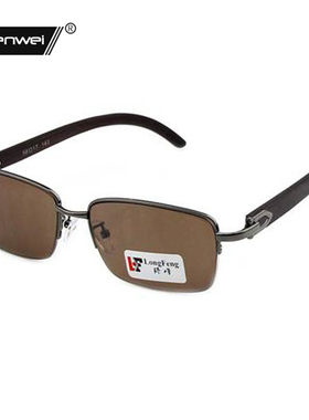 水晶石头太阳镜男开车司机爸爸款墨镜防太阳光术后养眼护眼石头镜