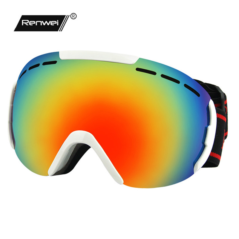 专业滑雪镜护目镜男可卡近视女成人儿童雪地登山装备防雾滑雪眼镜