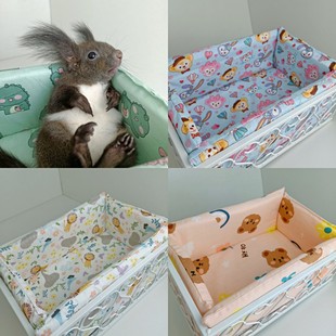 夏季海绵窝垫子铁窝配套保暖松鼠土拨鼠龙猫狐獴貂豚youyou爱宠屋