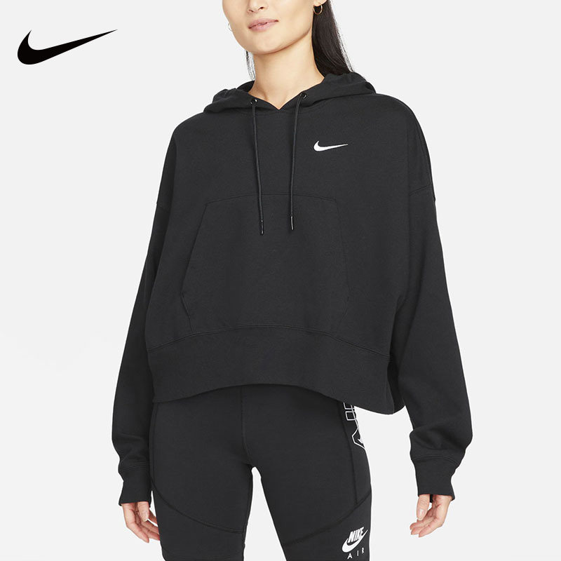 Nike耐克连帽卫衣女2022秋季跑步