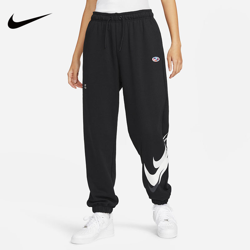 Nike耐克长裤女多钩大钩子