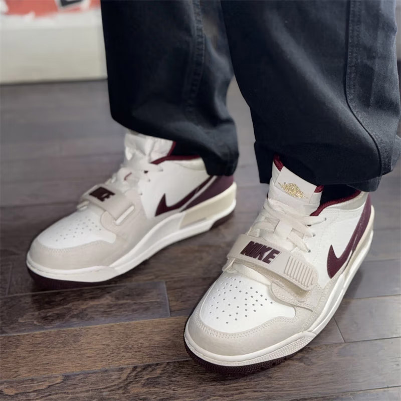 Nike耐克男鞋Air Jordan 312 AJ312米棕色蛇年款低帮篮球鞋IB4712