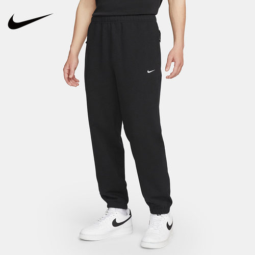 Nike耐克针织长裤男裤2023夏季