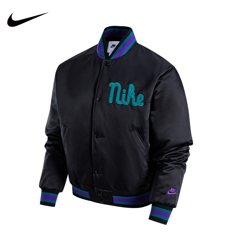 刺绣外套棉服Nike/耐克