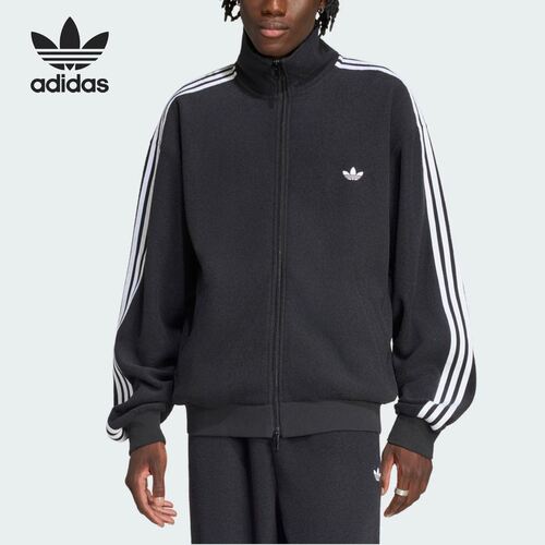 adidas阿迪达斯三叶草男子BOUCLE TT舒适运动休闲夹克外套LC8150