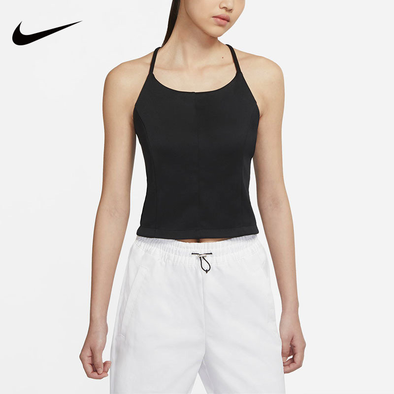 Nike耐克上衣女2022秋季新款吊带