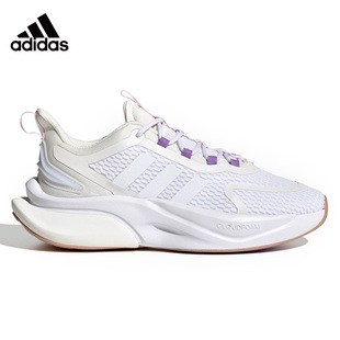 Adidas阿迪达斯女鞋2023春新款AlphaBounce+缓震运动跑步鞋HP6150