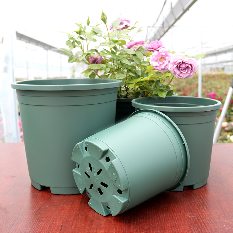 新款二代加仑盆加厚树脂塑料花盆月季多肉绿萝阳台种花菜园艺批发