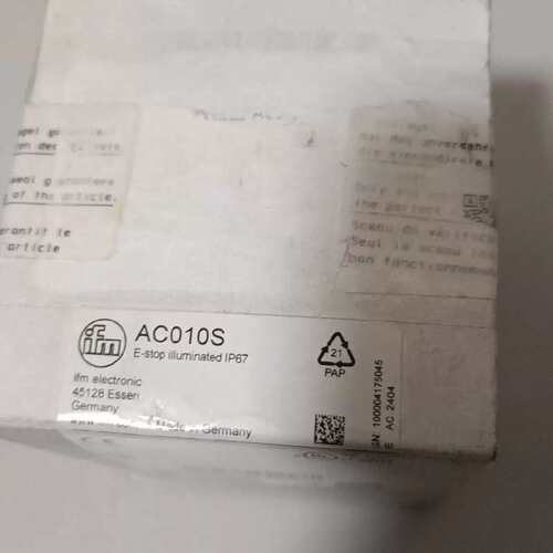 议价ifm AC010S E-stop illuminated