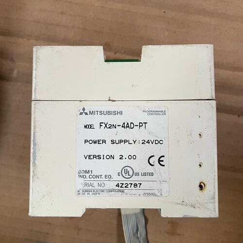 议价扩展模块FX2N-4AD-PTFX2N-4ADFX2N-4DA