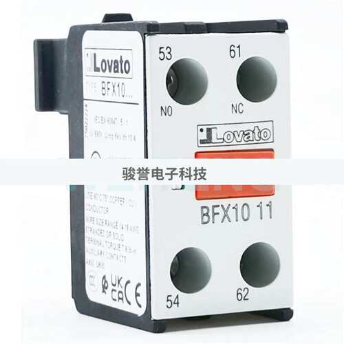 VATO洛瓦托 BFX1011 接触器辅助接触点顶装 BFX1020 常开NO常闭NC