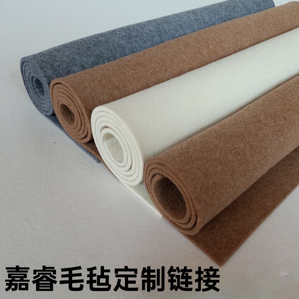 定制羊毛书画毡加厚书画毡垫书法毛笔桌布绘画国画毡毛毡垫3mm5mm图片