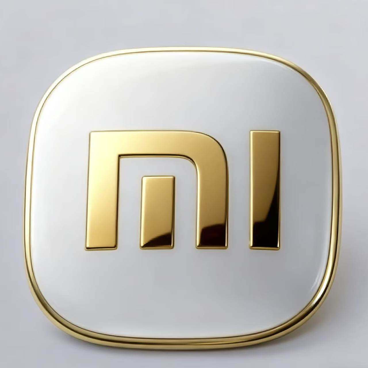适用小米SU7车标yu7改装件黑武士黑化车头立体金属引擎盖标装饰贴
