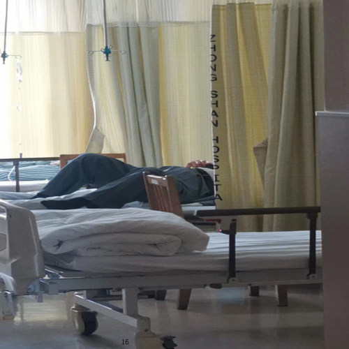 济缘医用隔断帘色织病房隔帘