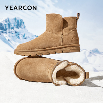 意尔康男鞋官方旗舰店雪地靴