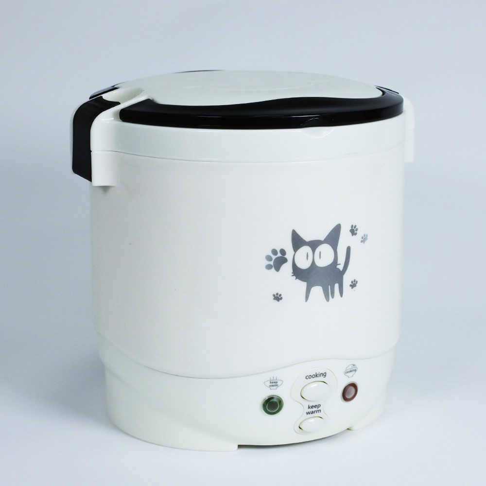 欧之宝车载电饭煲1升电饭锅车用C2英文版12/24v/220v欧规