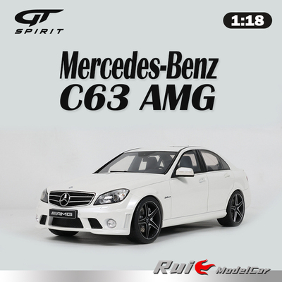 现货1:18 GT Spirit奔驰Mercedes-Benz C63 AMG 2007汽车模型