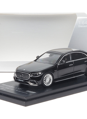 1:64似真AR AlmostReal奔驰AMG S63 E Performance 2023汽车模型