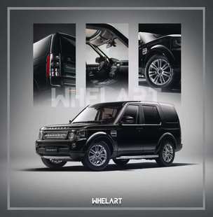 1:18 WHELART轮艺路虎LAND ROVER Discovery4 车模收藏摆件