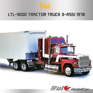 预1:64 IXO America 福特LTL-9000重卡车型1978车模收藏摆件