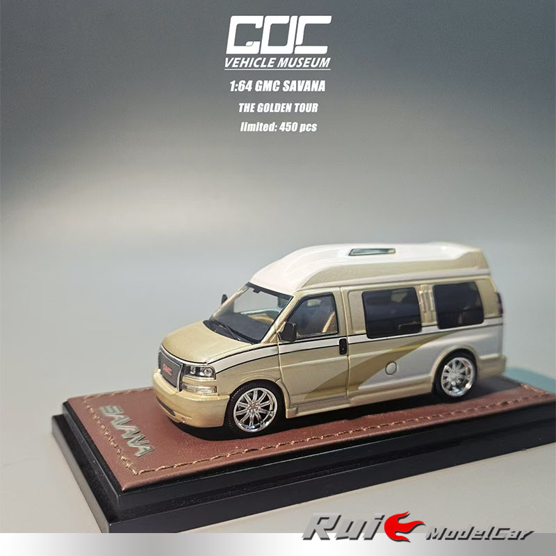 预1:64 GOC雪佛兰GMC Topkick经典美式巨型皮卡/旅途商务汽车模型