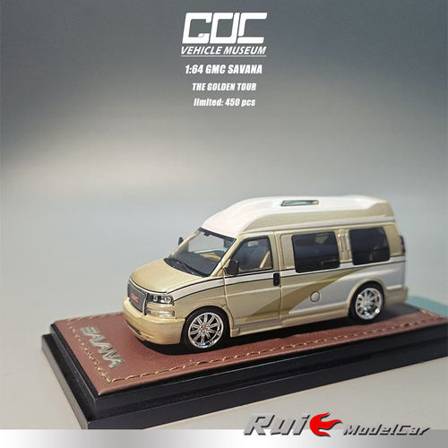 预1:64 GOC雪佛兰GMC Topkick经典美式巨型皮卡/旅途商务汽车模型