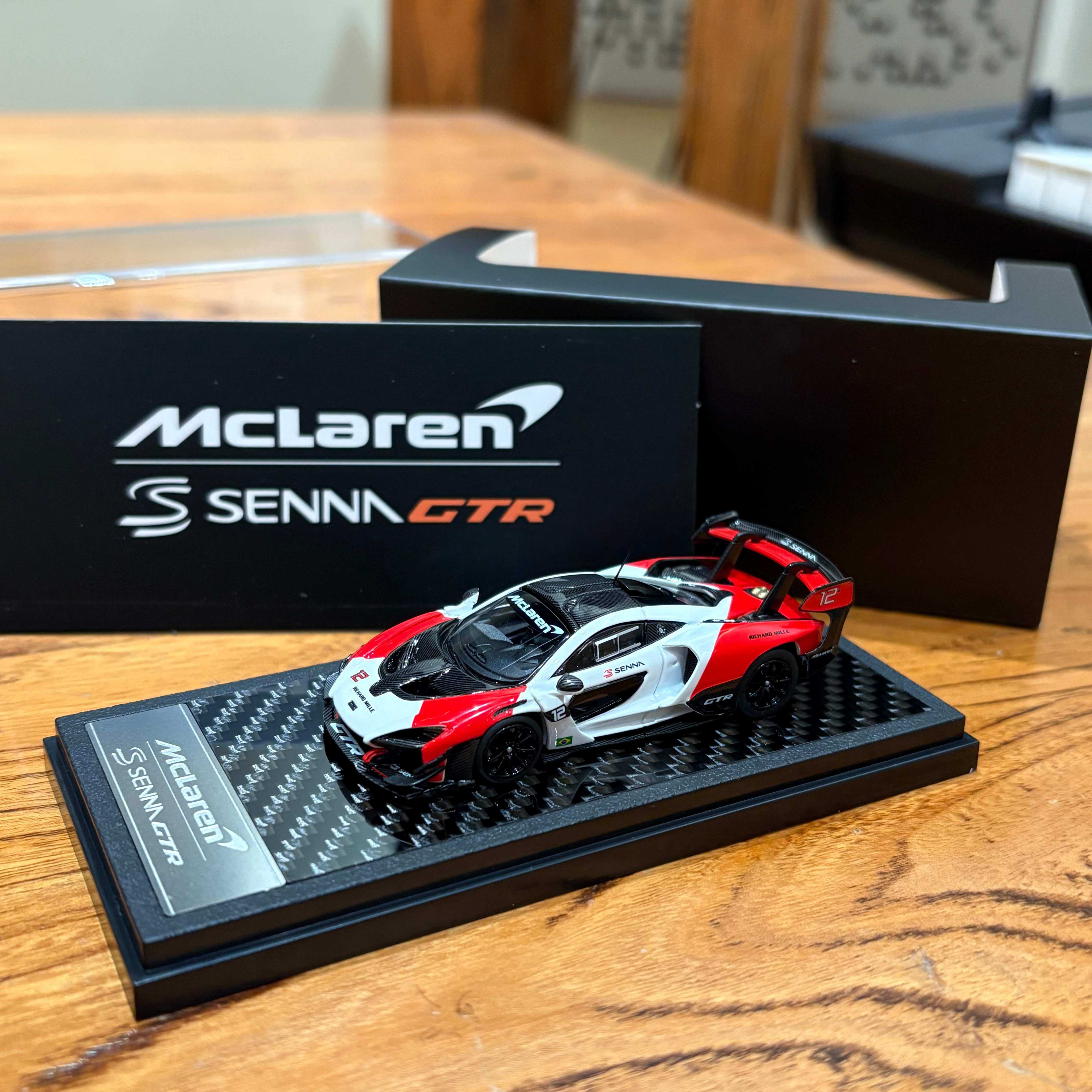 现货1:64 LCD McLaren Senna GTR迈凯伦塞纳合金模型超跑汽车模