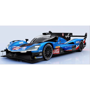 预1:18索立德Solido 阿尔派ALPINE RACING A424 汽车模型收藏摆件