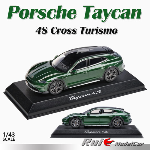 预1:43 德国保时捷原厂Taycan 4S Cross Turismo J1 PA汽车模型