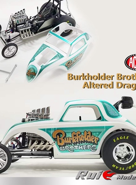 预1:18 ACME Burkholder Brothers Altered Dragster汽车模型摆件