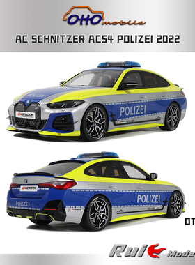 预1:18 OTTO AC SCHNITZER ACS2 警车2022车模收藏