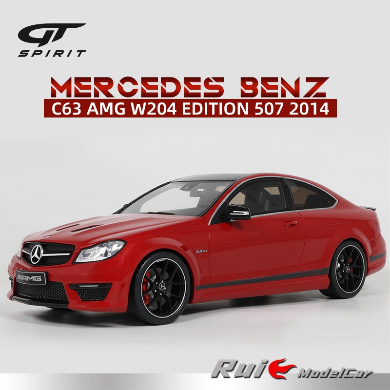 预1:18 GT-Spirit奔驰C63 AMG W204 EDITION 507 2014汽车模型