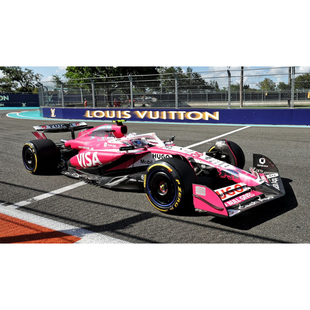 预1:43迷你切 小红牛F1 VCARB 02劳森哈贾尔2025迈阿密大奖赛车模