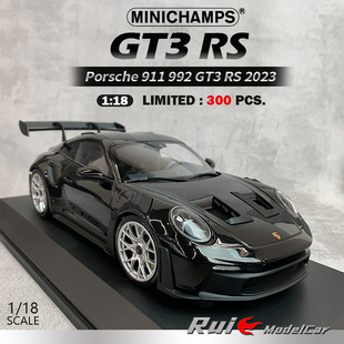 1:18 迷你切保时捷Porsche 911 992 GT3 RS 2023限量汽车模型