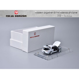 现货1:64 FH日产天际线GT-R 第三代R32 Nismo S-Tune合金全开车模
