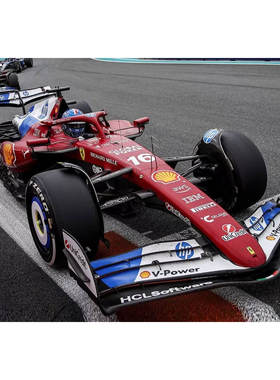 预1:18 BBR法拉利SF-25勒克莱尔汉密尔顿迈阿密站F1特涂汽车模型