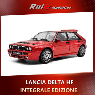 预1:18 Solido索利德蓝旗亚 Delta HF Integrale最终版1995车模