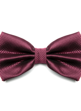 出租西装领结婚礼新郎伴郎香槟色粉酒红色高档红色男士蝴蝶结领结