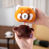 2025正版 非常宝贝小浣熊啪嗒小萌宝系列磁吸挂件公仔毛绒钥匙扣男