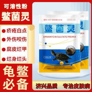 鳖菌灵乌龟药南石龟白化巴西鳄龟治腐皮外伤治烂甲白点疥疮龟鳖灵