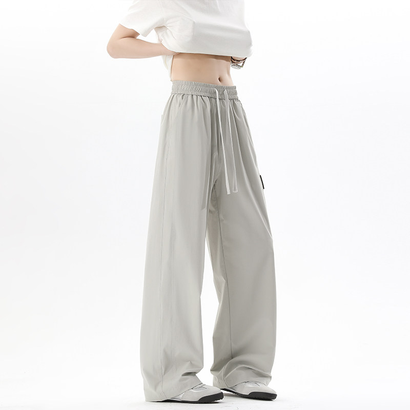 妈个鸡妈MGJM美式街头风弹力拼接速干魔术贴直筒阔腿休闲裤情侣款,男装,休闲裤,淘宝优惠券,粉丝福利购,淘宝优惠卷