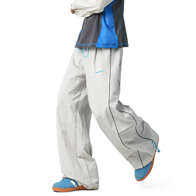 妈个鸡妈MGJM美式褶皱束脚裤伞兵休闲裤复古户外登山裤子阔腿男女,男装,休闲裤,淘宝优惠券,粉丝福利购,淘宝优惠卷