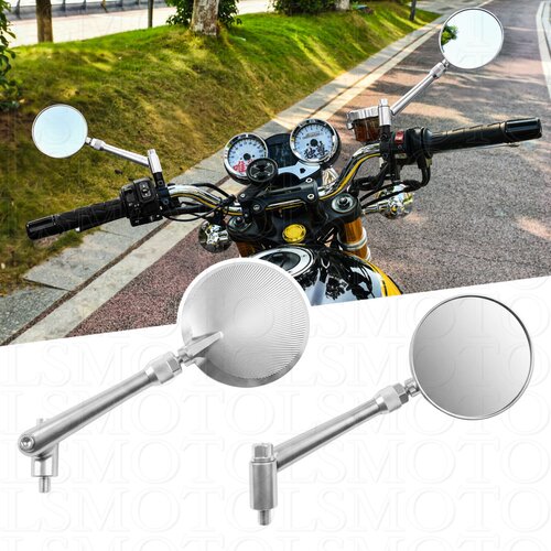 适用川崎Z900RS/Z650RS  蚁狮复古后视镜 加大版本 铝合金后视镜