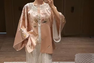 私信询价 春夏新中式刺绣宋锦蜀锦桑蚕丝外套刺绣外套马甲0224
