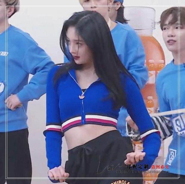 周洁琼金晨明星同款2018早春新款开衫 短款高腰露肚脐长袖外套女