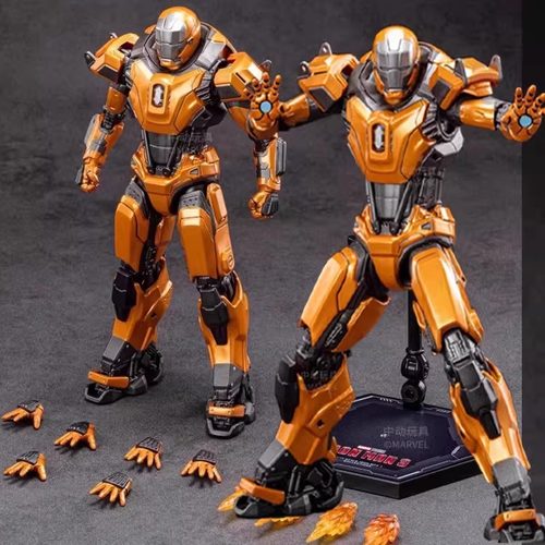 中动正版钢铁侠mk36可动手办调节者漫威马克模型玩摆件具礼物男生